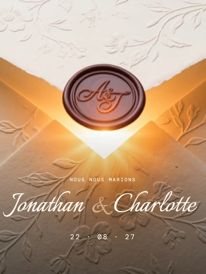 Aperçu du modèle enveloppe cinématique — Jonathan & Charlotte